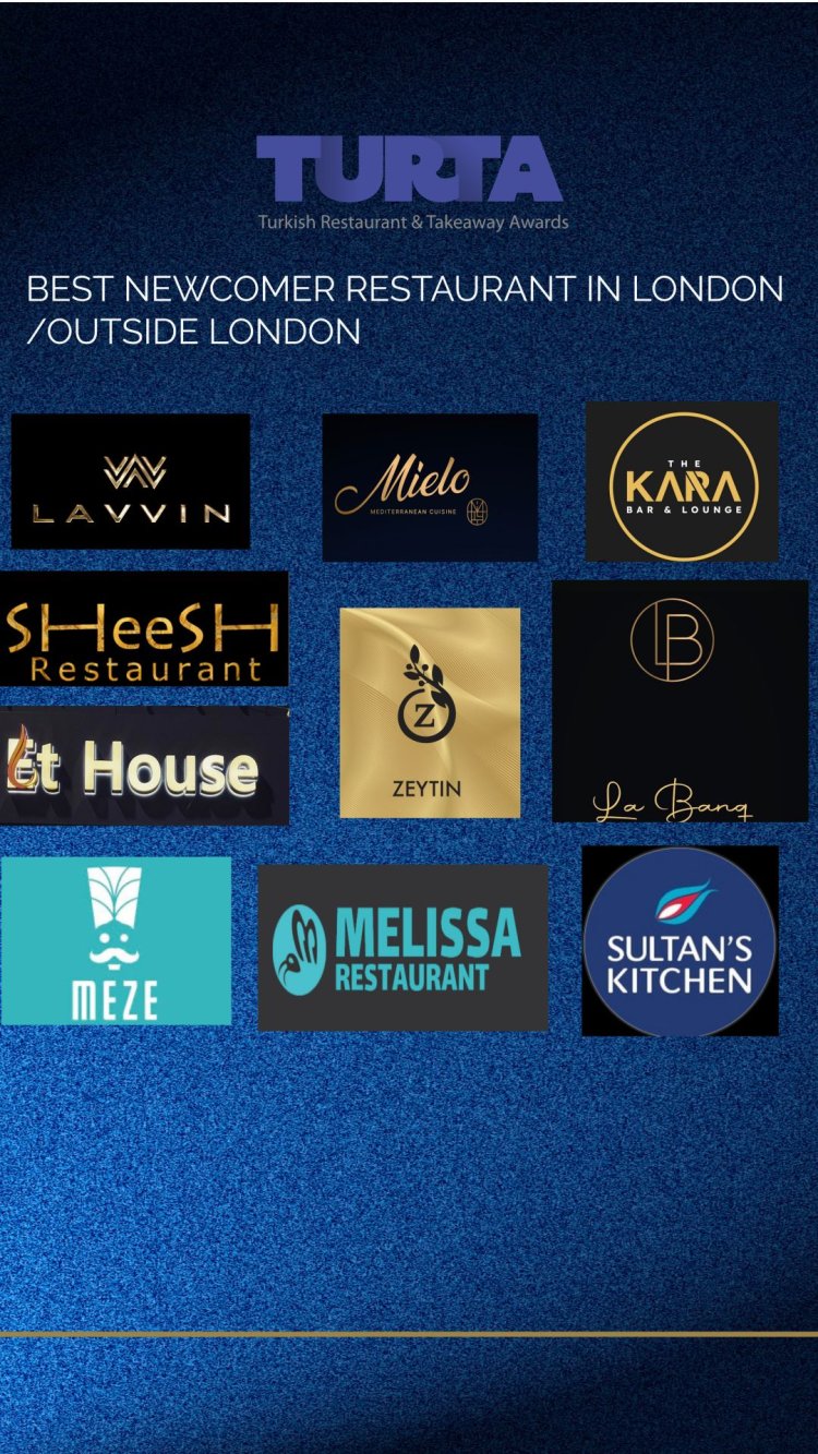 Her yıl düzenlenen Türk Restorantları ve Paket Servis Ödül Töreni 20023 finalistleri belli oldu - TURKISH RESTAURANT & TAKEAWAY AWARDS FINALISTS 2023