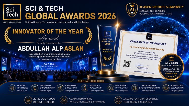 İngiltere Merkezli Türk Teknoloji Girişimcisi Abdullah Alp Aslan’a Uluslararası “Innovator of the Year 2026” Ödülü